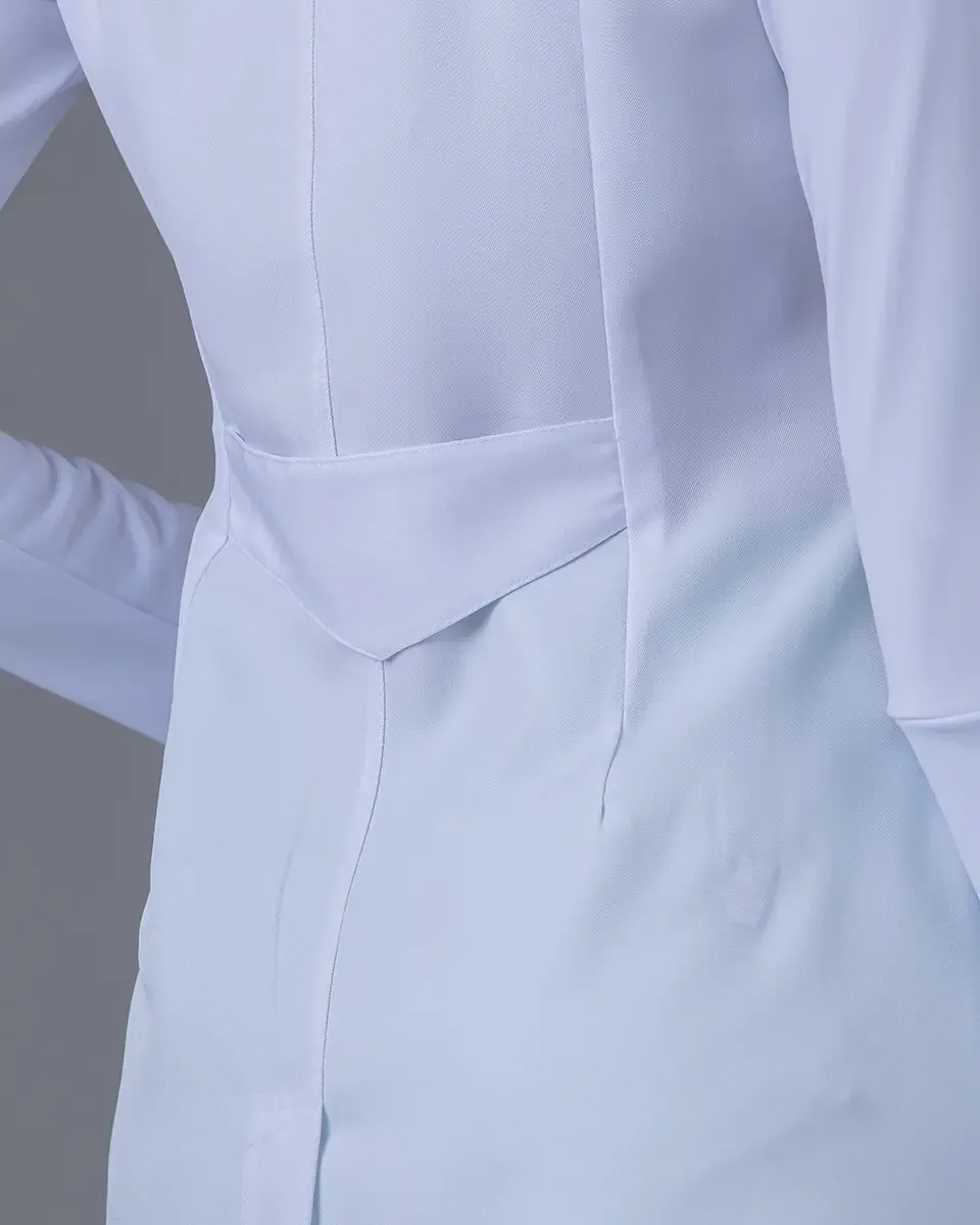 Jaleco Feminino Gola Padre - LAB+ Science — foto 4