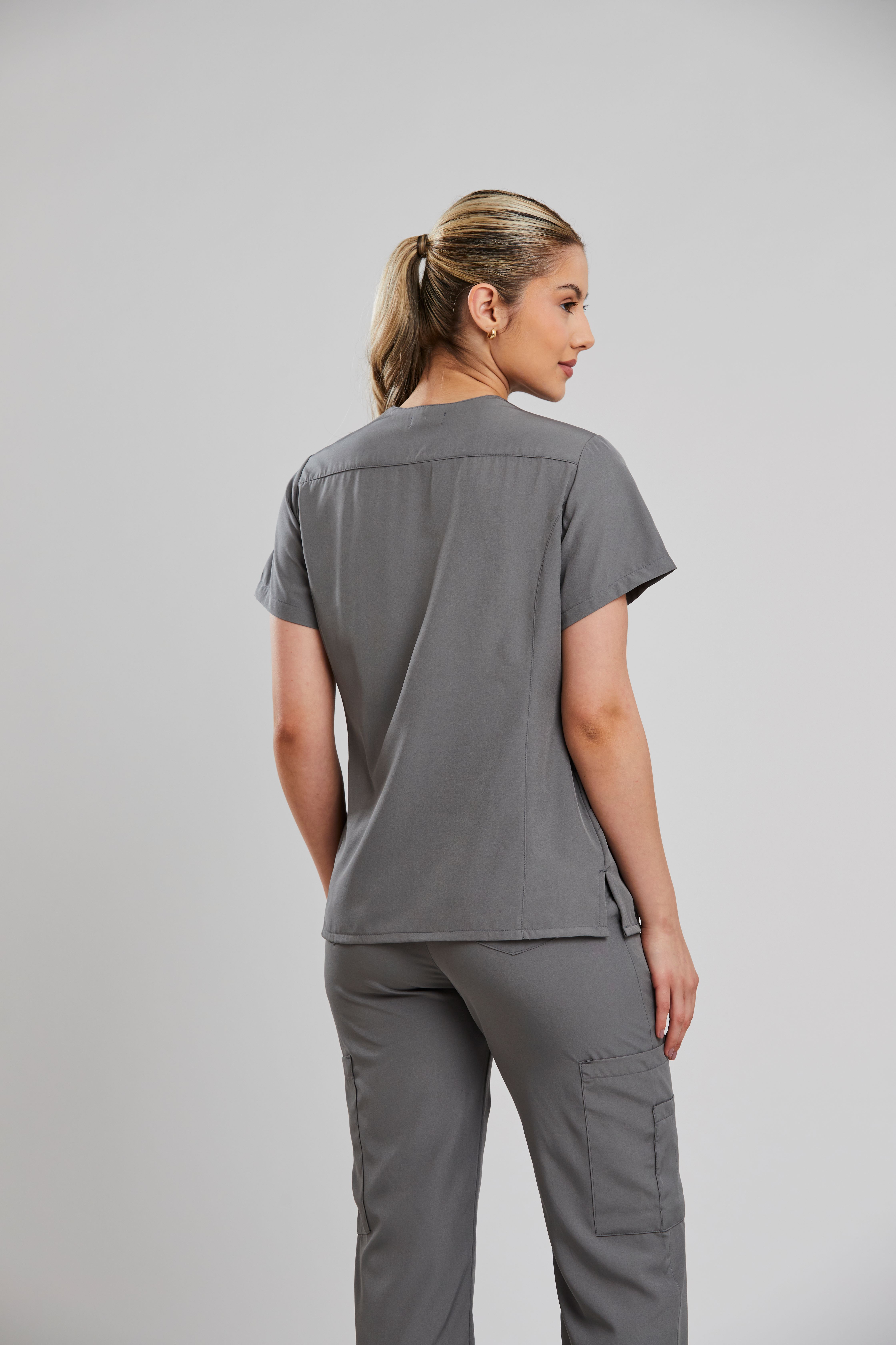 Conjunto Scrub Feminino Transpassado - Balance Relax — foto 4