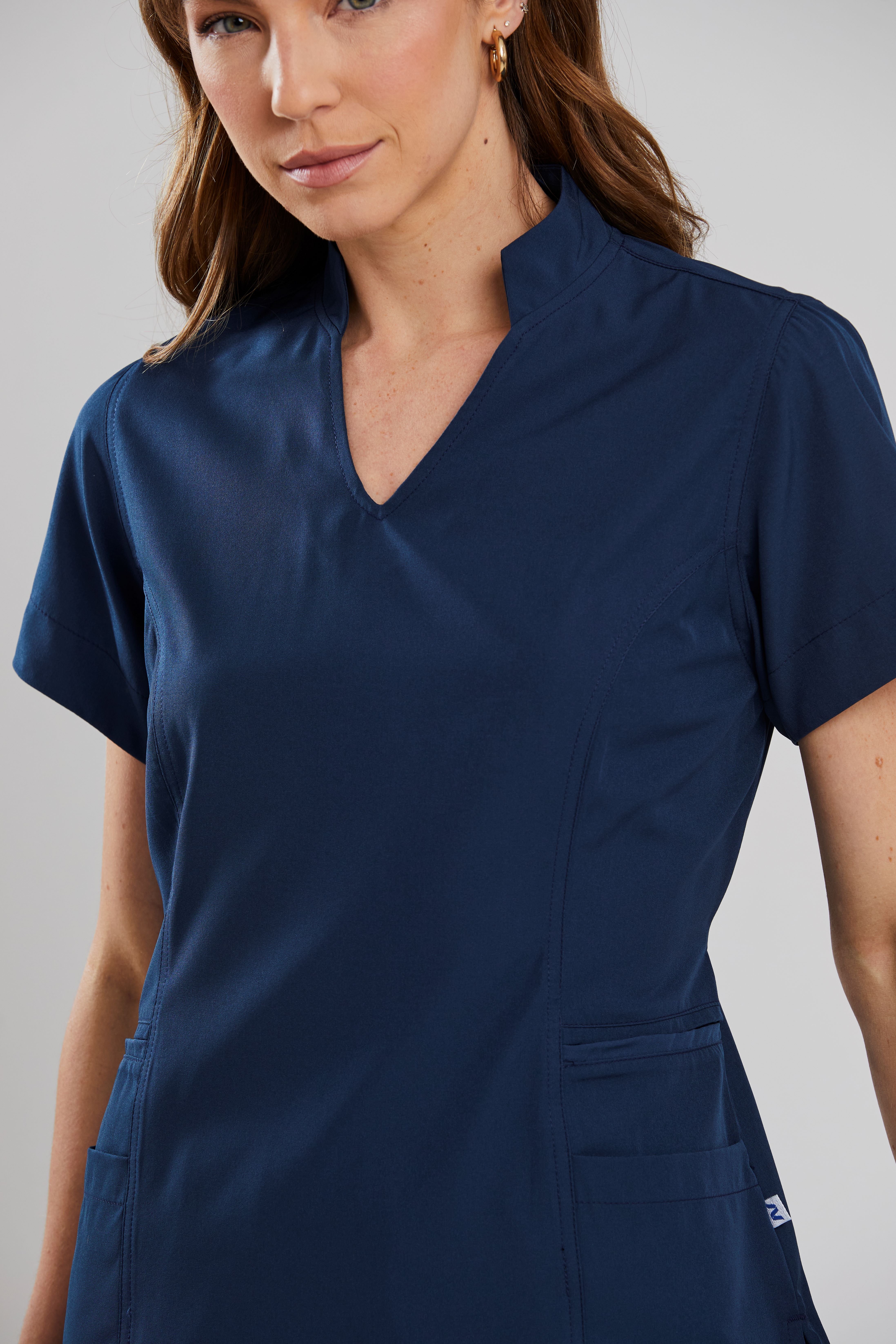 Conjunto Scrub Feminino Gola Padre - Balance Relax — foto 2
