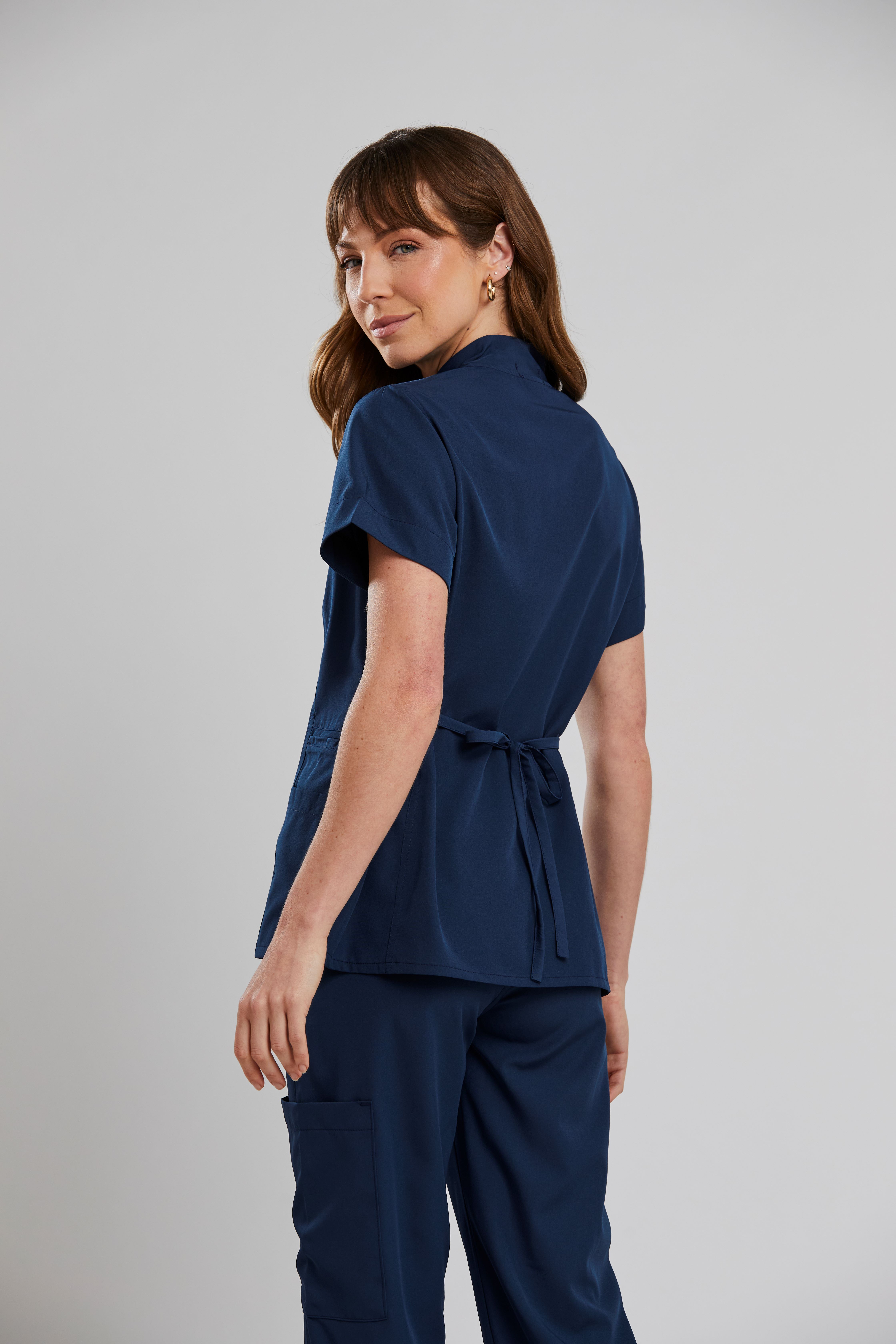 Conjunto Scrub Feminino Gola Padre - Balance Relax — foto 4