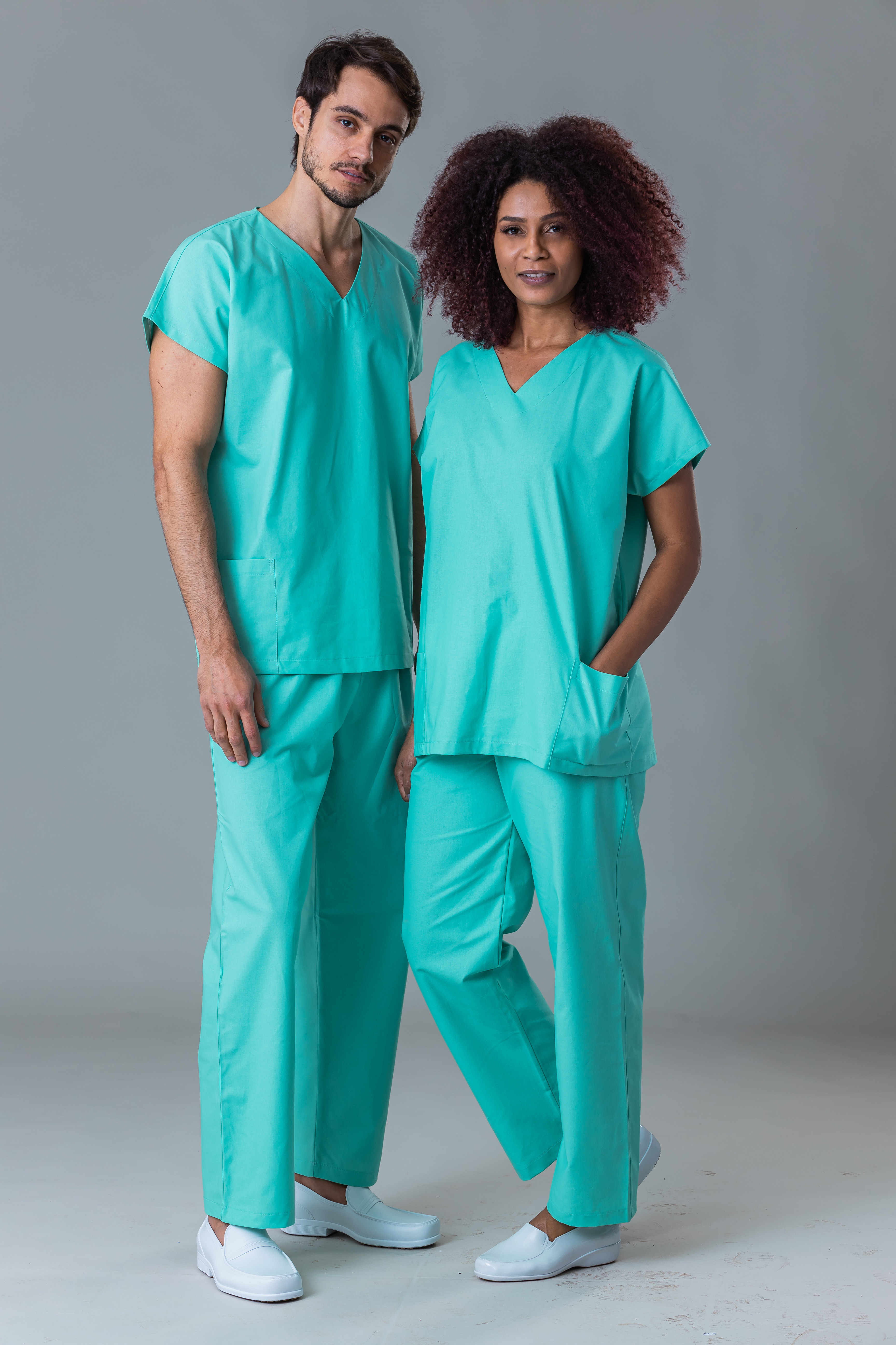 Pijama Cirúrgico Unissex - Essentials Natural