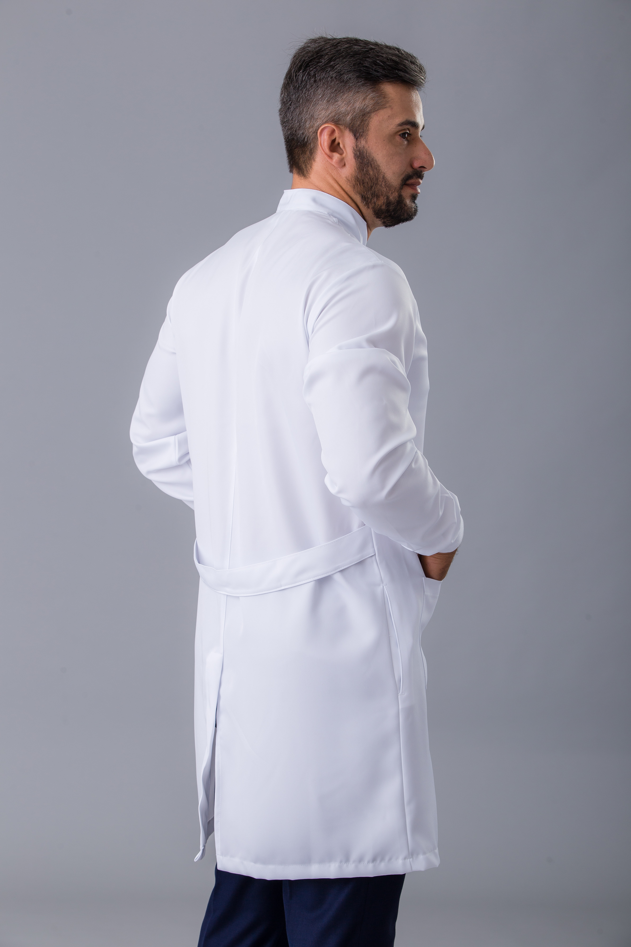 Jaleco Masculino c/ Punho - Essentials Prime — foto 6