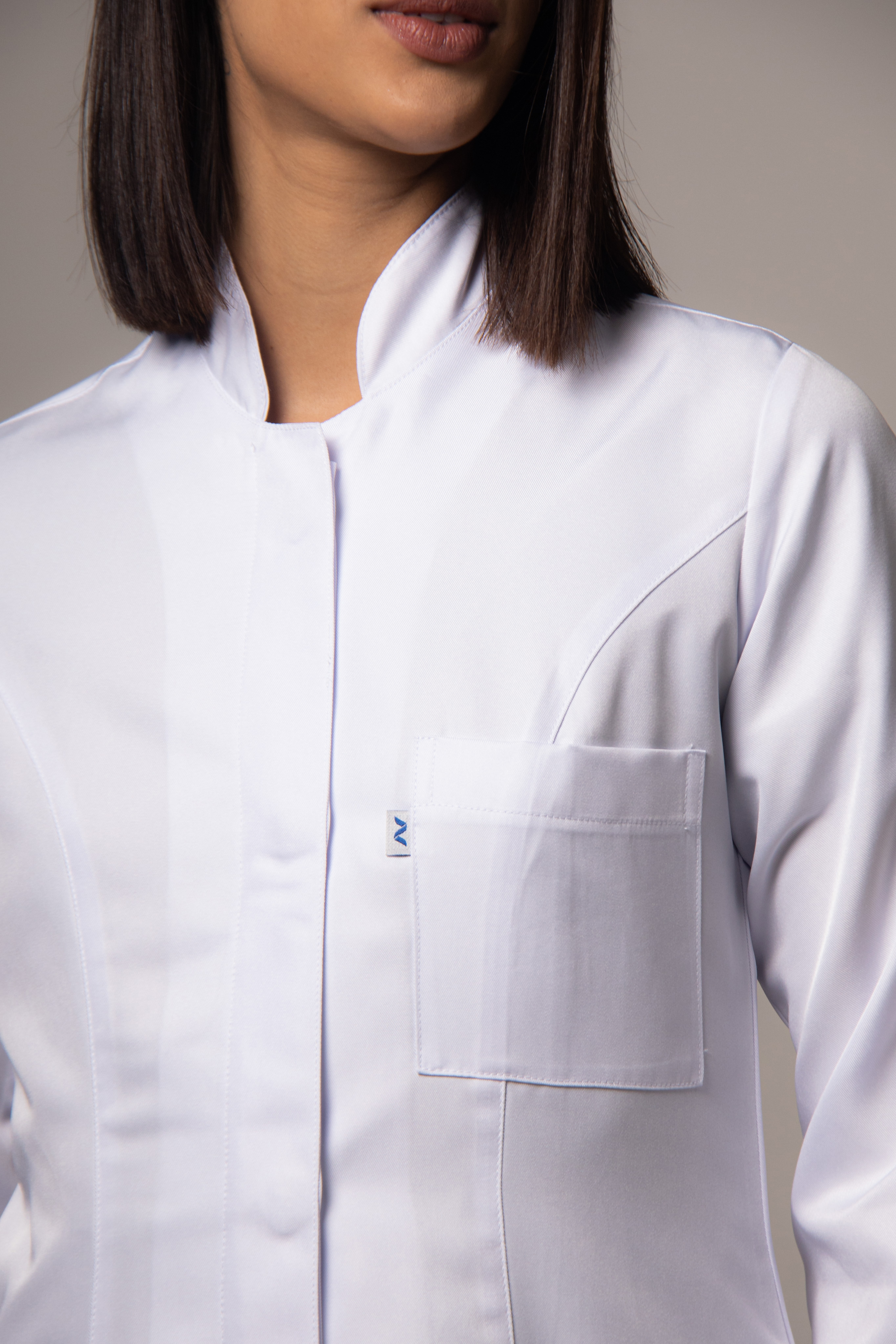 Jaleco Feminino c/ Punho - Essentials Prime — foto 2