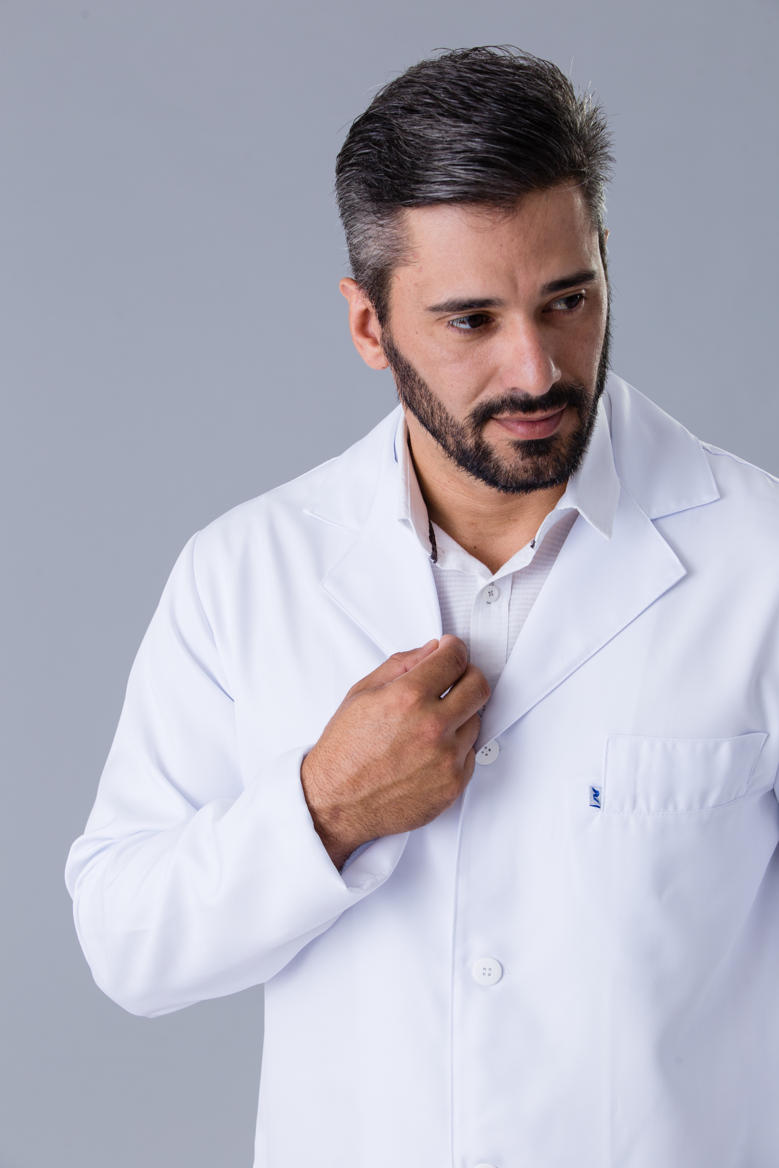 Jaleco Masculino Gola Esporte - LAB+ Clinical — foto 2
