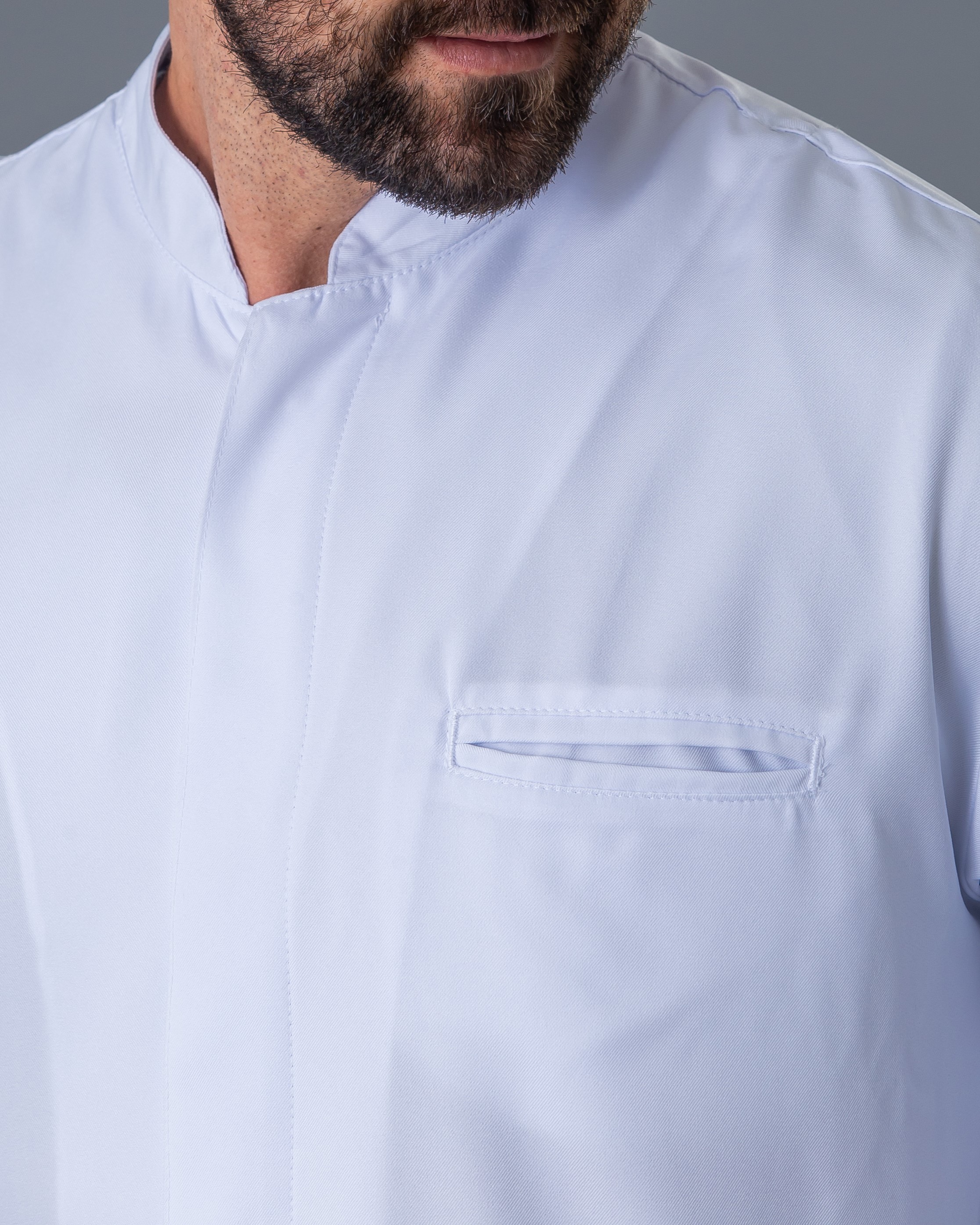 Jaleco Masculino Gola Padre - LAB+ Clinical — foto 2